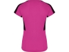 Спортивная футболка «Suzuka» женская, черный, розовый, полиэстер