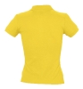 Рубашка поло женская People 210, желтая, желтый, хлопок