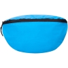 Поясная сумка Manifest Color из светоотражающей ткани, синяя, синий, плотность 260 г/м², хлопок 65%; полиэстер 35%