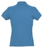 Рубашка поло женская Passion 170, ярко-бирюзовая, бирюзовый, хлопок