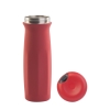 Термостакан "Аризона" 630 мл, покрытие soft touch, красный, нержавеющая сталь/soft touch/пластик