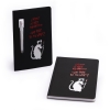 Набор Pininfarina Banksy Крыса: вечная ручка Primina и тетрадь 14х21см каменная бумага, 64 листа, линованная