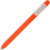 Ручка шариковая Swiper Soft Touch, неоново-оранжевая с белым, белый, оранжевый, пластик; покрытие софт-тач