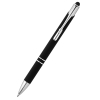 Ручка металлическая Ingrid софт-тач, черная, черный
