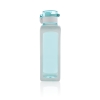 Квадратная вакуумная бутылка для воды, бирюзовый, tritan; силикон