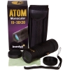 Монокуляр Atom 10-30х, линзы 30 мм, корпус - пластик, резина; чехол - полиэстер