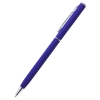 Ручка металлическая Tinny Soft софт-тач, синяя, синий