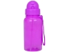Бутылка для воды со складной соломинкой «Kidz», фиолетовый, пластик