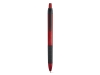 Шариковая ручка с металлической отделкой «CURL», бордовый, пластик