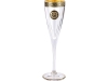 Набор бокалов для шампанского «Сила льва», желтый, прозрачный, хрусталь