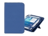 Чехол универсальный для планшета 7", синий, пластик, микроволокно