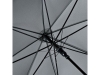 Зонт-трость «Dandy» с деревянной ручкой, серый, полиэстер