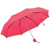 Зонт складной "Foldi", механический, красный, красный, 100% полиэстер