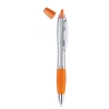 Ручка шариковая 2 в 1, оранжевый, пластик