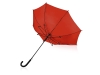 Зонт-трость полуавтомат «Wetty» с проявляющимся рисунком, красный, полиэстер, soft touch