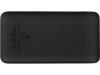 Внешний беспроводной аккумулятор с подсветкой лого «Reserve X» v.2 (ярче подсветка), 8000 mAh, черный, soft touch