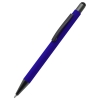 Ручка металлическая Story софт-тач, синий, синий