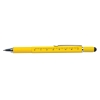 Многофункциональная ручка 5 в 1, желтый, алюминий