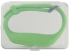 Часы с шагомером «Get-Fit», зеленый, силикон