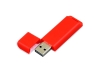 USB 2.0- флешка на 64 Гб с оригинальным двухцветным корпусом, белый, красный, пластик