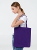 Холщовая сумка Avoska, фиолетовая, фиолетовый, хлопок