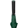 Зонт-трость Dublin, зеленый, зеленый, купол - эпонж, 190t; рама - сталь; спицы - стеклопластик; ручка - пластик