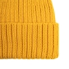 Шапка Uni, желтая, желтый, шерсть 50%; акрил 50%