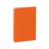 Ежедневник недатированный "Милан", А5, покрытие soft touch, оранжевый, искусственная кожа/soft touch