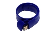 USB 2.0- флешка на 32 Гб в виде браслета, синий, силикон