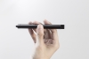 НАБОР 2 в 1: Шариковая ручка и линейка SLIDE BLACK, #000000, металл