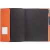 Ежедневник в суперобложке Brave Book, недатированный, оранжевый, оранжевый, кожзам