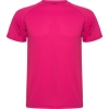 Спортивная футболка MONTECARLO мужская, ТЕМНО-РОЗОВЫЙ 2XL, темно-розовый