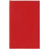 Ежедневник Flat Mini, недатированный, красный, красный, soft touch