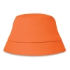 Шляпа пляжная 160 gr/m&#178;, оранжевый, хлопок