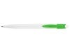 Ручка пластиковая шариковая «Какаду», зеленый, белый, пластик