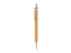 Набор из бамбука «GREENY»: ручка шариковая, механический карандаш, натуральный, бамбук