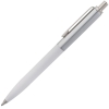 Ручка шариковая Popular, белая, белый, пластик; металл