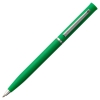 Ручка шариковая Euro Chrome, зеленая, зеленый, металл; пластик