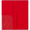 Дорожный органайзер Dorset, красный, красный, искусственная кожа; покрытие софт-тач