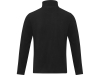 Куртка флисовая «Amber» мужская из переработанных материалов, черный, полиэстер