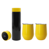 Набор Hot Box Duo C2W B (черный с желтым), черный, металл, микрогофрокартон