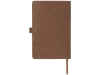 Блокнот А5 «Suede», коричневый, картон