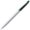 Ручка шариковая Dagger Soft Touch, зеленая, зеленый, металл; покрытие софт-тач