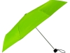 Зонт «Picau» из переработанного пластика в сумочке, зеленый, полиэстер, soft touch
