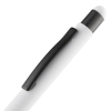 Ручка шариковая Digit Soft Touch со стилусом, белая, белый