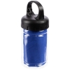 Охлаждающее полотенце Frio Mio в бутылке, синее, пластик