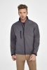 Куртка мужская на молнии Relax 340, серый меланж, серый, полиэстер 94%; эластан 6%, плотность 340 г/м²; софтшелл