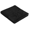 Полотенце для фитнеса Dry On, черное, черный, ткань махровая, 100%; полиэстер