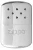 Каталитическая грелка ZIPPO, алюминий с покрытием High Polish Chrome, серебристая, 12 ч, 66x13x99 мм, черный