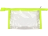 Прозрачная пластиковая косметичка «Lucy», зеленый, прозрачный, пвх